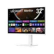 Vista trasera de las partes del Smart Monitor 4K